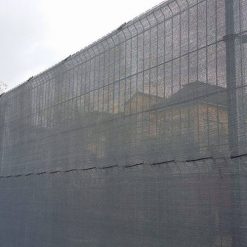 Tieniaca sieť na plot - šedá 80 %, 1,5 m x 10 m